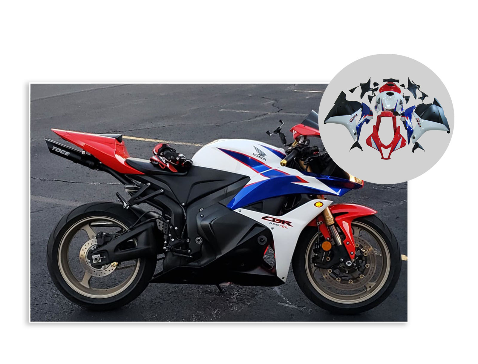 Carene Honda CBR 600 RR 2009-2012