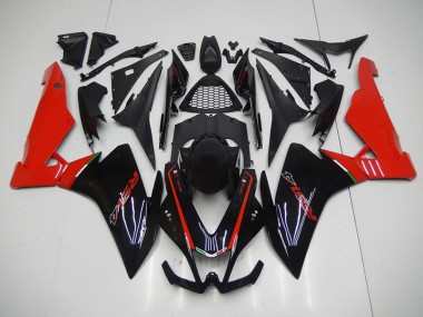 ABS Kit Carenatura Aprilia RSV4 2009-2015 - Nero Rosso