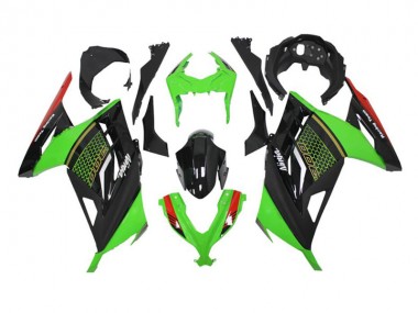 ABS Kit Carenatura Kawasaki EX300 2013-2016 - Verde Nero