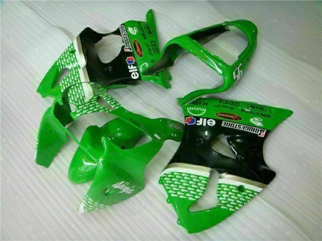 ABS Kit Carenatura Kawasaki ZX6R 2000-2002 - Verde Nero