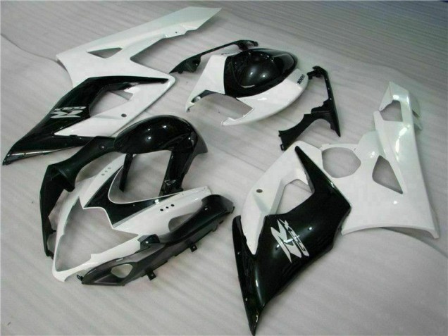 ABS Kit Carenatura Suzuki GSXR 1000 K5 2005-2006 - Bianco Nero