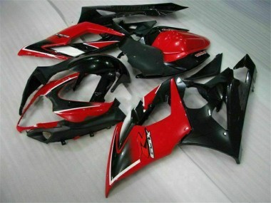 ABS Kit Carenatura Suzuki GSXR 1000 K5 2005-2006 - Rosso Nero