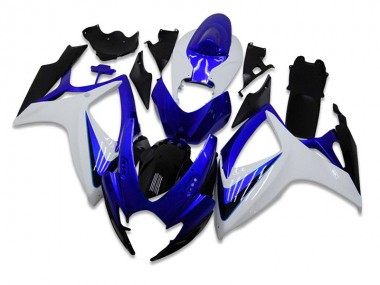 ABS Kit Carenatura Suzuki GSXR 600 / 750 K6 2006-2007 - Blu Bianco