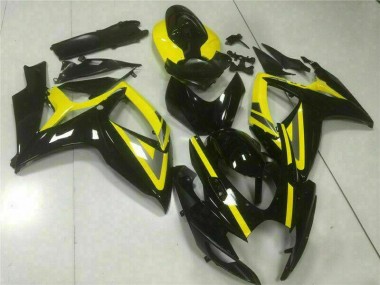 ABS Kit Carenatura Suzuki GSXR 600 / 750 K6 2006-2007 - Nero