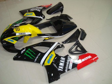 ABS Kit Carenatura Yamaha R1 2000-2001 - Giallo Monster