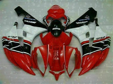 ABS Kit Carenatura Yamaha R6 2006-2007 - Rosso Bianco