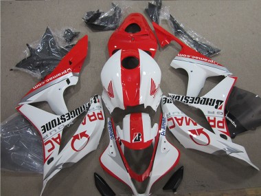 ABS Kits Carena Honda CBR 600 RR 2007-2008 - Rosso Bianco