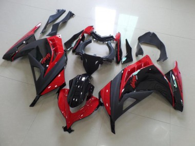 ABS Kits Carena Kawasaki ZX 300R 2013-2016 - Rosso Nero