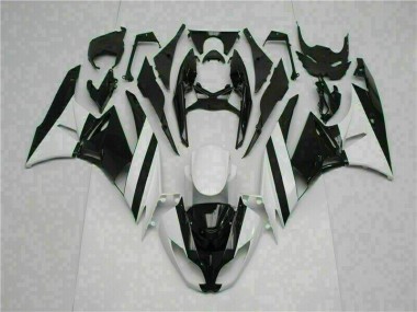 ABS Kits Carena Kawasaki ZX6R 2009-2012 - Bianco Nero