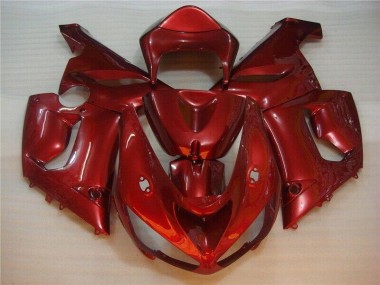 ABS Kits Carene Kawasaki ZX6R 2005-2006 - Rosso