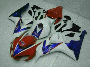 ABS Plastica & Carena Honda CBR 1000 RR 2004-2005 - Rosso Bianco