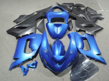 ABS Plastica & Carenatura Kawasaki ZX6R 2005-2006 - Blu