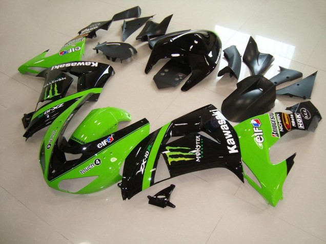 ABS Plastica & Carene Kawasaki ZX10R 2006-2007 - Verde Monster