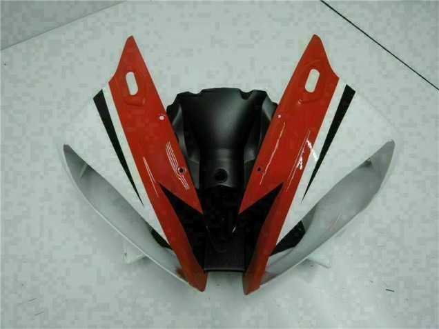 ABS Plastica Yamaha R6 2006-2007 - Rosso Bianco