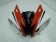 ABS Plastica Yamaha R6 2006-2007 - Rosso Bianco