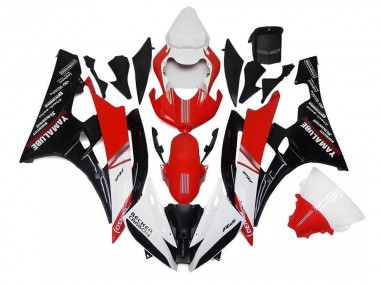 Carena Yamaha R6 2006-2007 - Bianco Rosso Nero