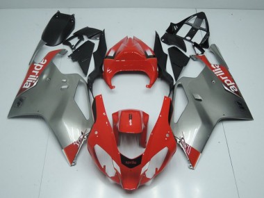 Carene Aprilia RSV 1000 2003-2006 - Argento & Rosso