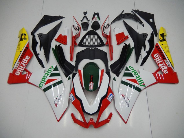 Carene Aprilia RSV4 2009-2015 - Bianco Rosso Alitalia