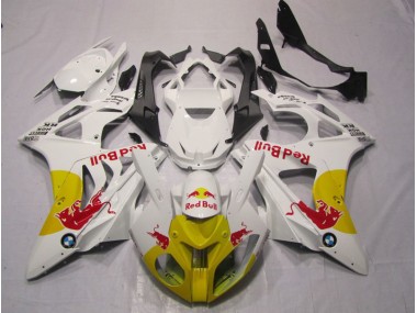 Carene BMW S1000RR 2009-2014 - Giallo Bianco RedBull