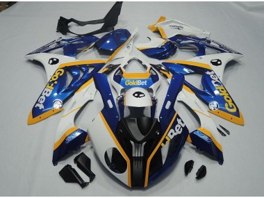 Carene BMW S1000RR 2009-2014 - Nero Blu Bianco GoldBet