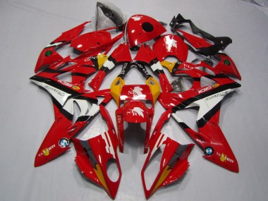 Carene BMW S1000RR 2009-2014 - Rosso Bianco