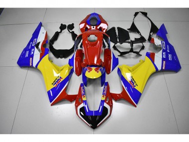 Carene Honda CBR 1000 RR 2017-2023 - Rosso Giallo Blu HRC Red Bull