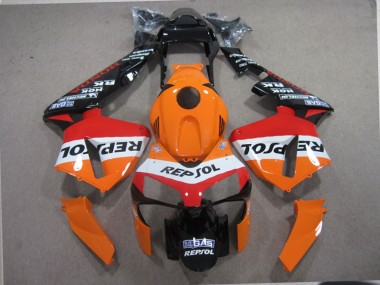 Carene Honda CBR 600 RR 2003-2004 - Arancia Nero Repsol