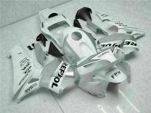 Carene Honda CBR 600 RR 2003-2004 - Bianco Argento Repsol