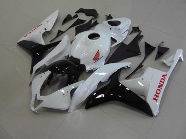 Carene Honda CBR 600 RR 2007-2008 - Bianco Perla Nero