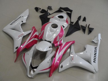 Carene Honda CBR 600 RR 2007-2008 - Bianco Perla con Rosa