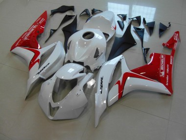 Carene Honda CBR 600 RR 2007-2008 - Bianco Rosso Corsa Versione