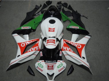 Carene Honda CBR 600 RR 2007-2008 - Bianco Rosso MORELLATO San Carlo