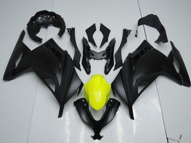 Carene Kawasaki ZX 300R 2013-2016 - Nero Giallo