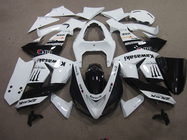 Carene Kawasaki ZX10R 2006-2007 - Bianco Touch4 Monster