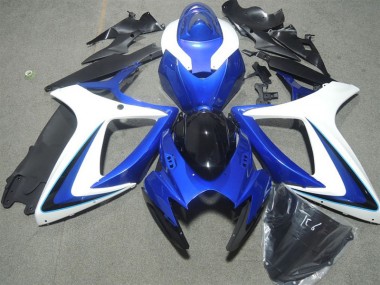 Carene Kawasaki ZX10R 2006-2007 - Blu Bianco