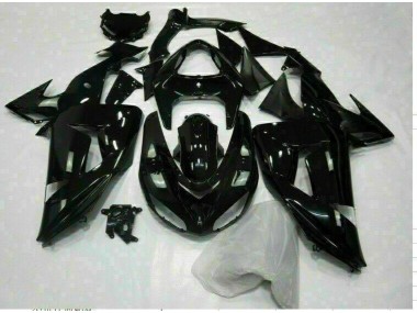 Carene Kawasaki ZX10R 2006-2007 - Lucido Nero