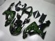 Carene Kawasaki ZX10R 2006-2007 - Nero Verde Fiamma