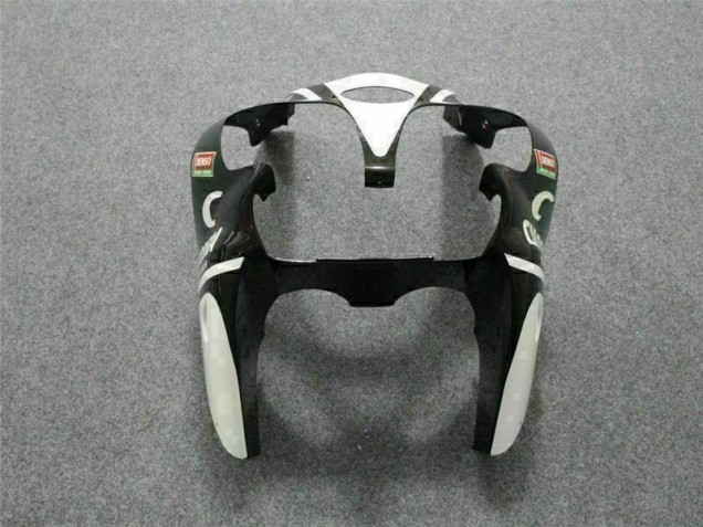 Carene Kawasaki ZX6R 2000-2002 - Nero Bianco Eurobet