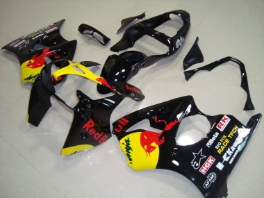 Carene Kawasaki ZX6R 2000-2002 - Red Bull