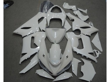 Carene Kawasaki ZX6R 2005-2006 - Bianco