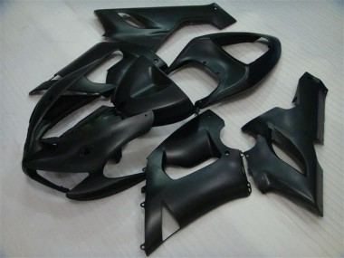 Carene Kawasaki ZX6R 2005-2006 - Nero Opaco