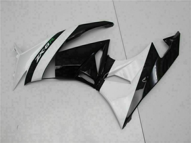 Carene Kawasaki ZX6R 2009-2012 - Nero Bianco