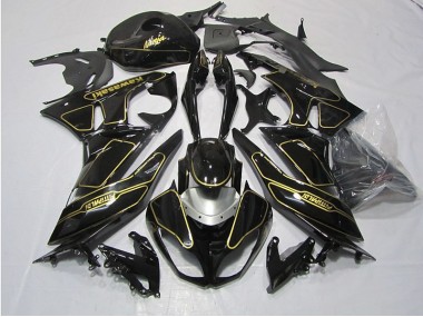 Carene Kawasaki ZX6R 2009-2012 - Nero Oro