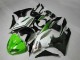 Carene Kawasaki ZX6R 2009-2012 - Verde Nero Bianco 25