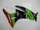 Carene Kawasaki ZX6R 2009-2012 - Verde Nero Rosso