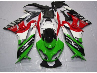 Carene Kawasaki ZX6R 2009-2012 - Verde Rosso