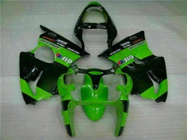 Carene & Plastica Kawasaki ZX6R 2000-2002 - Verde