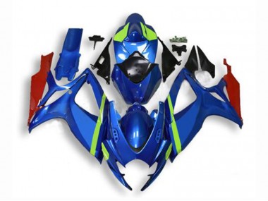 Carene & Plastica Suzuki GSXR 600 / 750 K6 2006-2007 - Blu