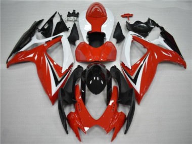 Carene & Plastica Suzuki GSXR 600 / 750 K6 2006-2007 - Rosso Nero