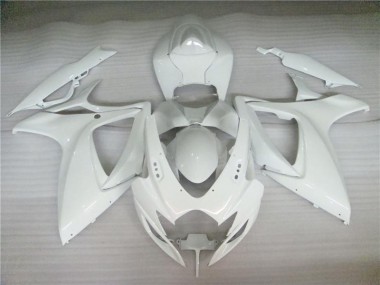 Carene Suzuki GSXR 600 / 750 K6 2006-2007 - Bianco Perla